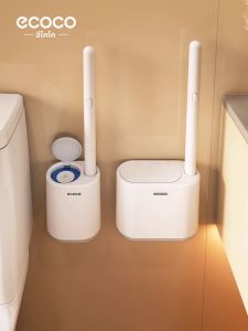 แปรงขัดห้องน้ำแบบใช้แล้วทิ้ง Ecoco 2025 รุ่นติดผนัง สำหรับทำความสะอาดห้องน้ำในบ้าน หัวแปรงล้างทำความสะอาด แปรงทำความสะอาดอุปกรณ์ในครัวเรือน