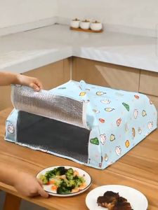 SAVELIVING Large Foldable Leftover Food Wrap Warmer Dust Cover