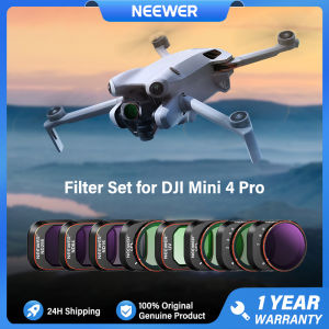 NEEWER HD Filter Set for DJI Mini 4 Pro CPL/ND/VND/UV/Black Diffusion Filters Set Drone Camera Filter Kit