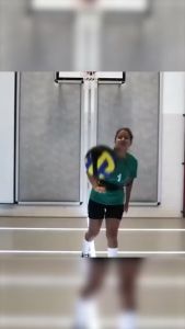 Volleyball Spike Trainer Adjustable Improve Ball Control Touch High Training