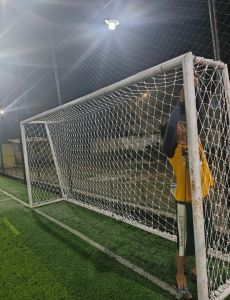 Jaring Gawang Futsal Mini soccer sepak Bola 4mm