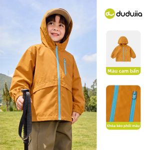 DUDUJIA | Áo Khoác Softshell Trẻ Em Chống Nước 3 Trong 1