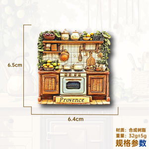 Magnezie Khuôn Móc Bàn Tủ Đồ Trang Trí Nhà Kiểu Dáng 3D Phong Cách Provence Trải Đường Đi Du Lịch Quà Tặng Trang Trí Nhà