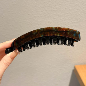 NING ZHOU | Large Volume Hair Styling Clip for Women High-end Acrylic Banana Clip