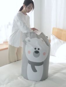 Tas Penyimpan Bed Cover Besar Model Serut / Cute Quilt Bag Storage