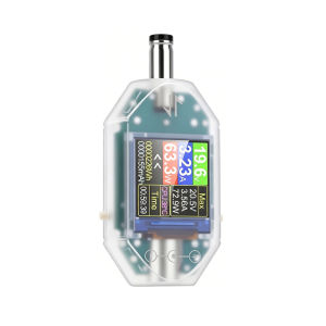 Gaqqee | Máy Đo Công Suất DC 5.5*2.5 0-6A Peak 12A 600W Với 360 ° Màn Hình Xoay Được Đo Điện Áp Dòng Điện mAh Wh Nhiệt Độ Tương Thích