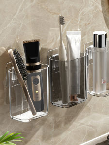 Giá Để Bàn Chải Đánh Răng Acrylic Không Cần Đục Lỗ Giá Để Kẹo Đánh Răng Giá Để Đồ Vệ Sinh Cá Nhân Giá Để Đồ Dùng Phòng Tắm Kiểu Cặp Đôi Giá Để Đồ Dùng Vệ Sinh Cá Nhân