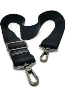 Men Backpack Belt Crossbody Shoulder Strap Computer Bag Strap Fishing Bag Strap Leather Bag Black Nylon Replacement Bag Strap