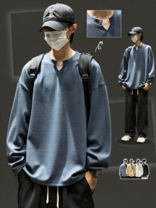 SZON | Loose V-Neck T-Shirt for Men