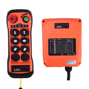 LCC Q600 6 Buttons 12v Industrial Remote Control Truck Tractor Large Instrumen Wireless Switches for Electric Hoist Crane Lift