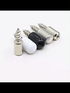 C0F0E. 200PCS Self Tapping Screw Layer Plate Holder/Holder Screw Self Tapping Integrated Screw Anti-Fade/With Non-Slip Sleeve Fixed Screw Shelf Support Pegs.