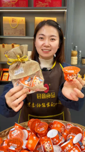 香辣豆豉干饭酱150g拌面酱儿童下饭酱便携装拌饭酱罐装即食Rice and Noodle Source 30g*5