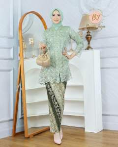 SETELAN KEBAYA BRUKAT PAYET/KEBAYA MODERN TERBARU KEBAYA BUSUI JUWITA   SET KEBAYA KONDANGAN  SETELAN KEBAYA PESTA TERBARU