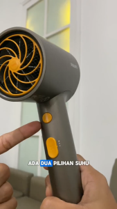 Philips | Hair Dryer 3000 | Pengering Rambut | 30 Juta Ion Untuk Rambut Halus dan Berkilau | Abu-abu Metalik | BHD321/00