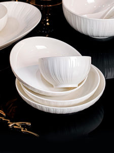mornenjoy | Underglaze Color High-end Feel Ceramic Dinnerware Set