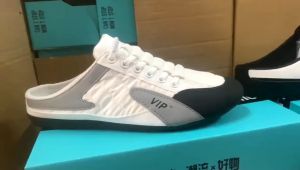 Half Slippers Men's 2024 Summer Hot Selling Mesh Breathable Slip-On Casual Forrest Gump Inspired