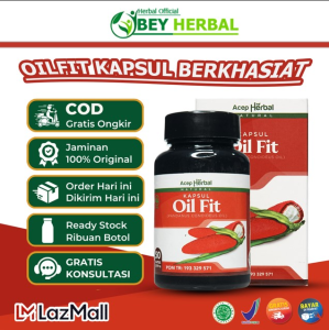 Obat Mata Berlemak Pterigium - Obat Mata Berlemak - Obat Penghilang Selaput Mata Merah Di Mata - Mata Bengkak - Mata Kalazion - Glaukoma - Gejala Katarak - Obat Mata Berlemak Kapsul Bukan Obat Tetes mata - Oil Fit 50 Kapsul Original