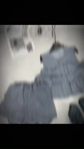 L_ Set tiểu thư xinh mặc hè Set đồ nữ mặc nhà đi biển Set đồ Jean babydoll Bò sát nách in nơ bèo mix quần short phong cách Hàn Quốc