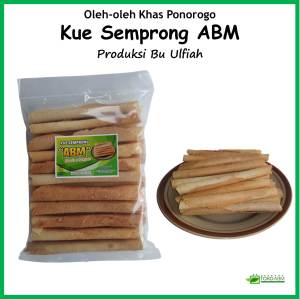 Kue Semprong Gapit Gulung  ABM Jajanan  Oleh-Oleh  Khas  Ponorogo Produksi  Bu Ulfiah