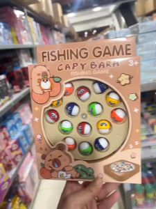 Đồ chơi câu cá cabibara ( Ảnh Tự Chụp).Capybara mini-đồ chơi câu cá cho bé.Bộ câu cá cho bé