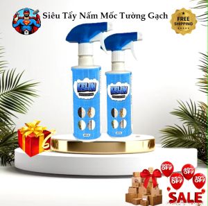 Tẩy Nấm Mốc Khử Khuẩn KELIN 500ml + Tặng Kèm Găng Tay Cao Su Hưu Ngắn - Tẩy Nấm Mốc Tường Nhà Phòng Tắm Nhà Bếp Sàn Gạch