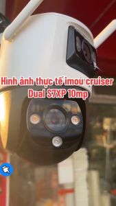 (BẢO HÀNH 24 THÁNG) Camera 2 mắt IMOU Cruiser Dual 10MP IPCxoay 360 độ đàm thoại 2 chiều và phát hiện AI