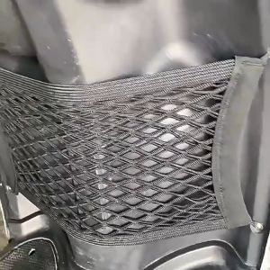 Motorcycle Bicycle Storage Net Motorcycle Luggage Net Cargo Helmet Front Bag Mesh Hook Elastic String Net Storage Organizer Holder Seat Bag Pocket