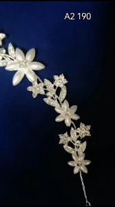 HeadPiece Hiasan Rambut Pengantin Elegant 1 Pcs