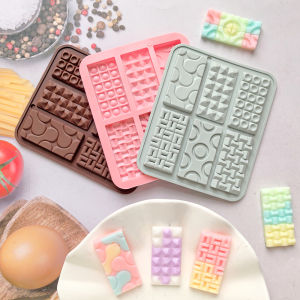 1 creative mini Euler circle baking silicone mold suitable for DIY chocolate candy cookies ice tray (6-chamber)