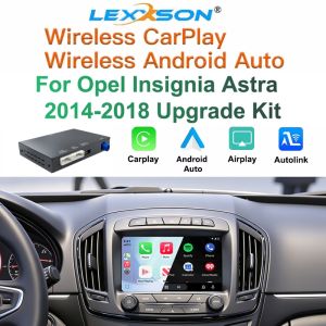 LEXXSON Wireless Carplay Android Auto Module For Opel Insignia Astra 2014-2018 8 inch Screen Car Play Adapter
