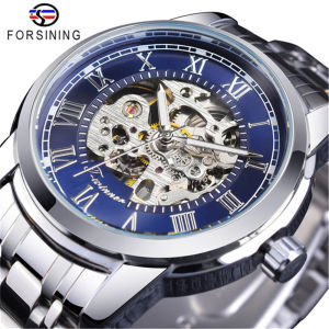 Forsining 349 Premium Mens Manual Mechanical Watch Business Hollow Fashion Night Light Mens Luxury Clock relojes para hombres