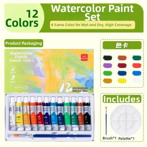 deli | Non-Toxic Beginner & Student Art Watercolor Paint Set