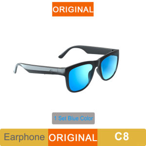 New Lecoo C8 Smart Glasses Original Headset Wireless Bluetooth 5.0 Sunglasses Headset Outdoor Sport Earphone HD Mic Calling Head