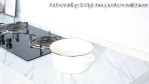 Marble Wallpaper Stickers Kitchen Bathroom Waterproof Oil Resistant Heat Resistant PVC Wall Stickers Safe Home Living