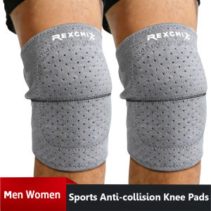 1/2Pcs Breathable Knee Pads Thicken Knee Support Brace Crash-proof Anti-slip Knee Wrap for Sport VolleyballBasketballFootball