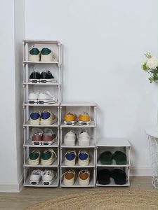 Rak Sepatu Sandal Plastik /  Rak Serbaguna Plastik / Rak Sepatu Murah / 5810 Tingkat