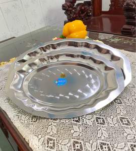 Dĩa Né INOX Sâu Lòng Dĩa Hột Xoài