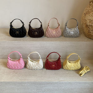 Stylish Fashionable Handbag Mini Ruffled