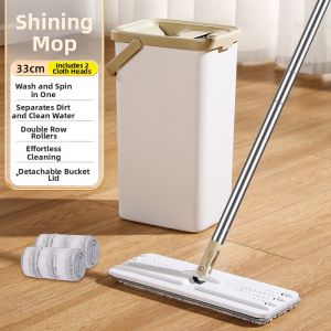 Maryya | Easy-to-Use Lazy Mop Flat Mop With Bucket Set