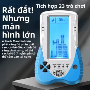 Máy Chơi Game Cầm Tay Màn Hình Lớn Bảo Vệ Mắt Cổ Điển Childhood Retro Dành Cho Trẻ Em Và Người Lớn Tuổi Có Thể Sạc Lại