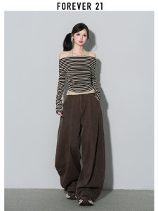 High Waist Wide Leg Knife Edge Denim Jeans Womens Design Sensation American High Street Coffee Color Drapey Pants