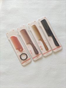 Dụng Cụ Vệ Sinh Cá Nhân Chống Khuẩn Bền Bỉ Cho Tóc Dài Cầm Tay Dài Nhỏ Gọn Có Thể Mang Theo Răng Rộng Chống Tĩnh Điện Hình Con Ngựa Khỉ