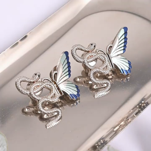 Ghim cài quần siết eo thu nhỏ mẫu thanh xà hồ điệp điều chỉnh eo nút thắt lưng thay thế nịt thắt lưng