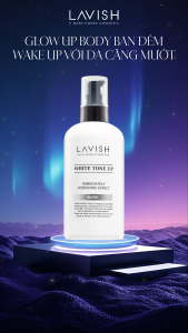 Kem Dưỡng Sáng Ban Đêm Dành Cho Body Lavish White Tone Up For Body Night Cream