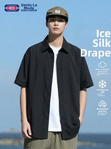 Genio Lamode | Ice Silk Lightweight Summer Shirt