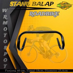 Stang Sepeda Balap Fixie Minion MTB Universal Sepeda 25.4 mm Bahan Tebal Premium