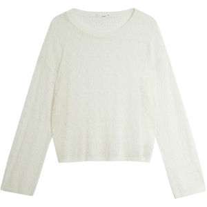 INMAN | Breathable Lenzing Linen Loose Knitted Blouse