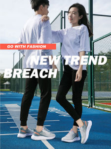 Ultra-Soft Lightweight Foam Bottom Breathable Mesh Sport Shoes Thick Bottom Running Shoes Casual Travel Shoes for Men And Women