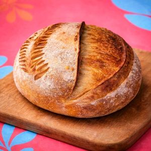 Roti Sourdough Country Loaf Halal Produk Muslim Healthy Bread No Added Sugar No Preservative Food Fresh