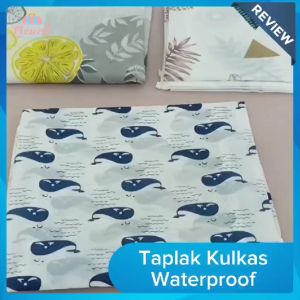 Taplak Kulkas Waterproof - Cover Kulkas / Penutup Lemari Es